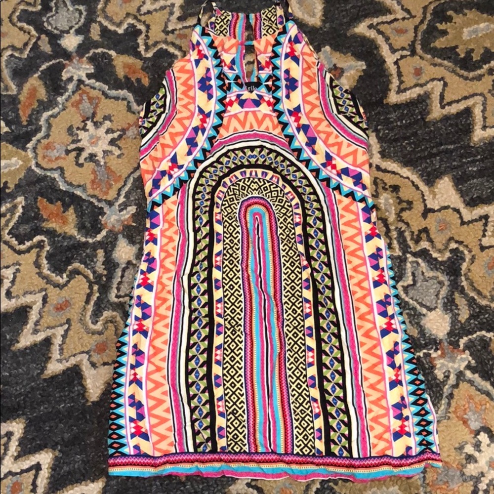 Fab’rik multi-colored mini-Dress